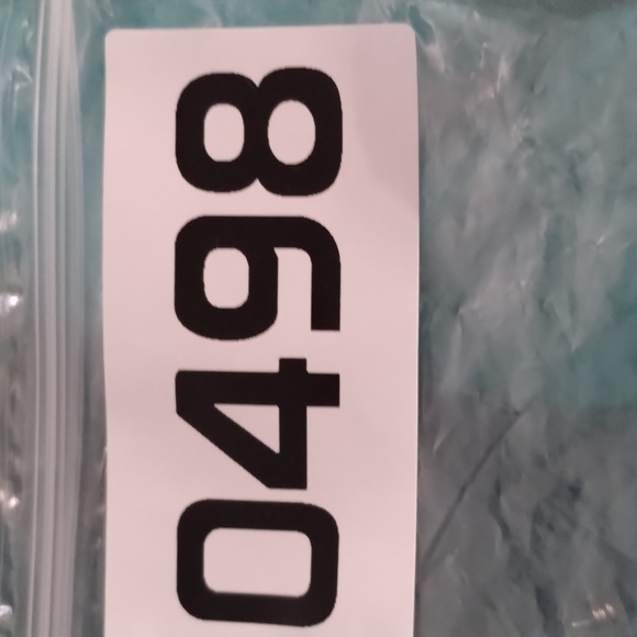 Farm Rio Anthropologie Color Block Teal Swiss Dot Wrap‎ Blouse - Picture 16 of 16